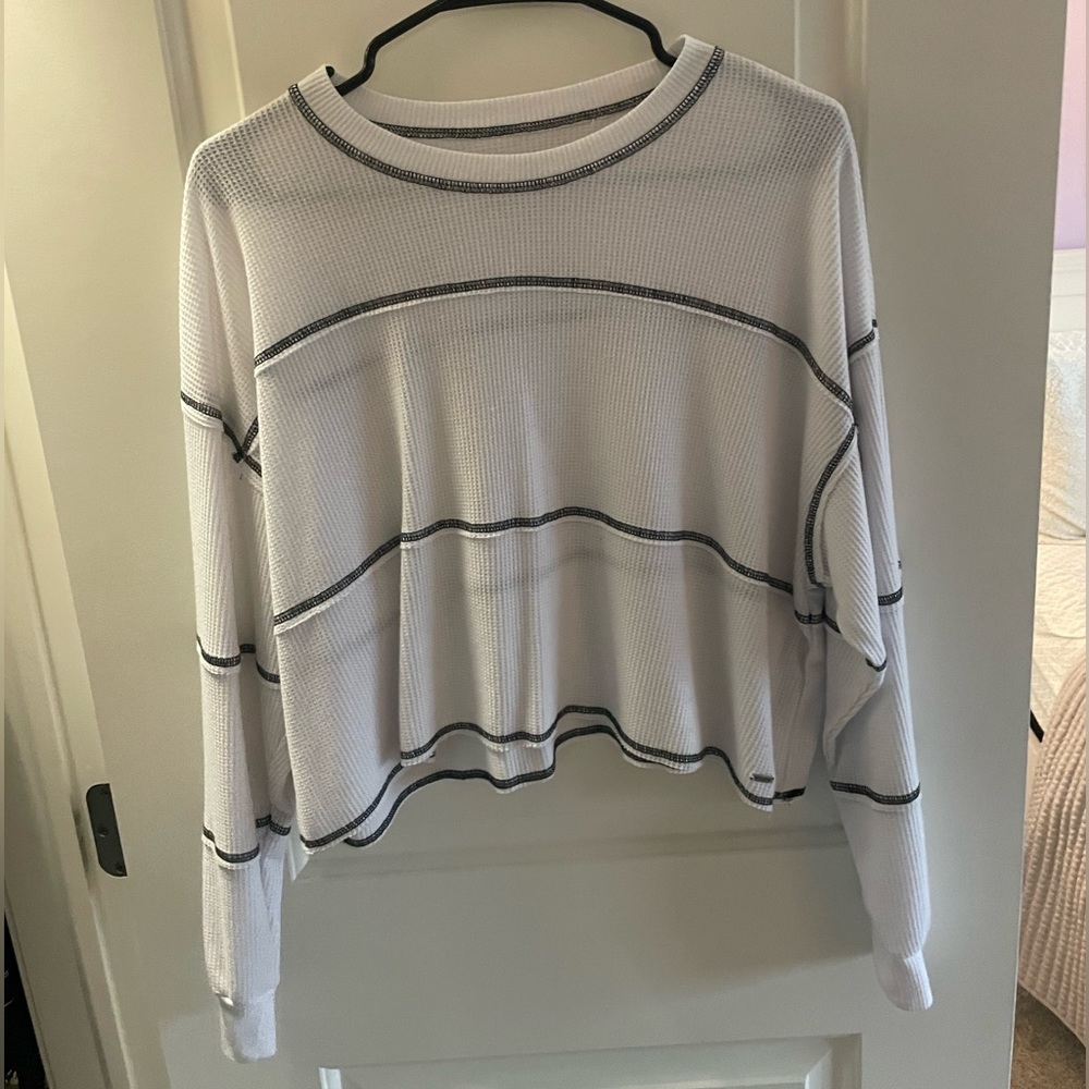 waffle sweater
